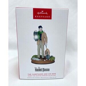 Hallmark Keepsake Ornament 2024 Disney Haunted Mansion Caretaker Dog Magic